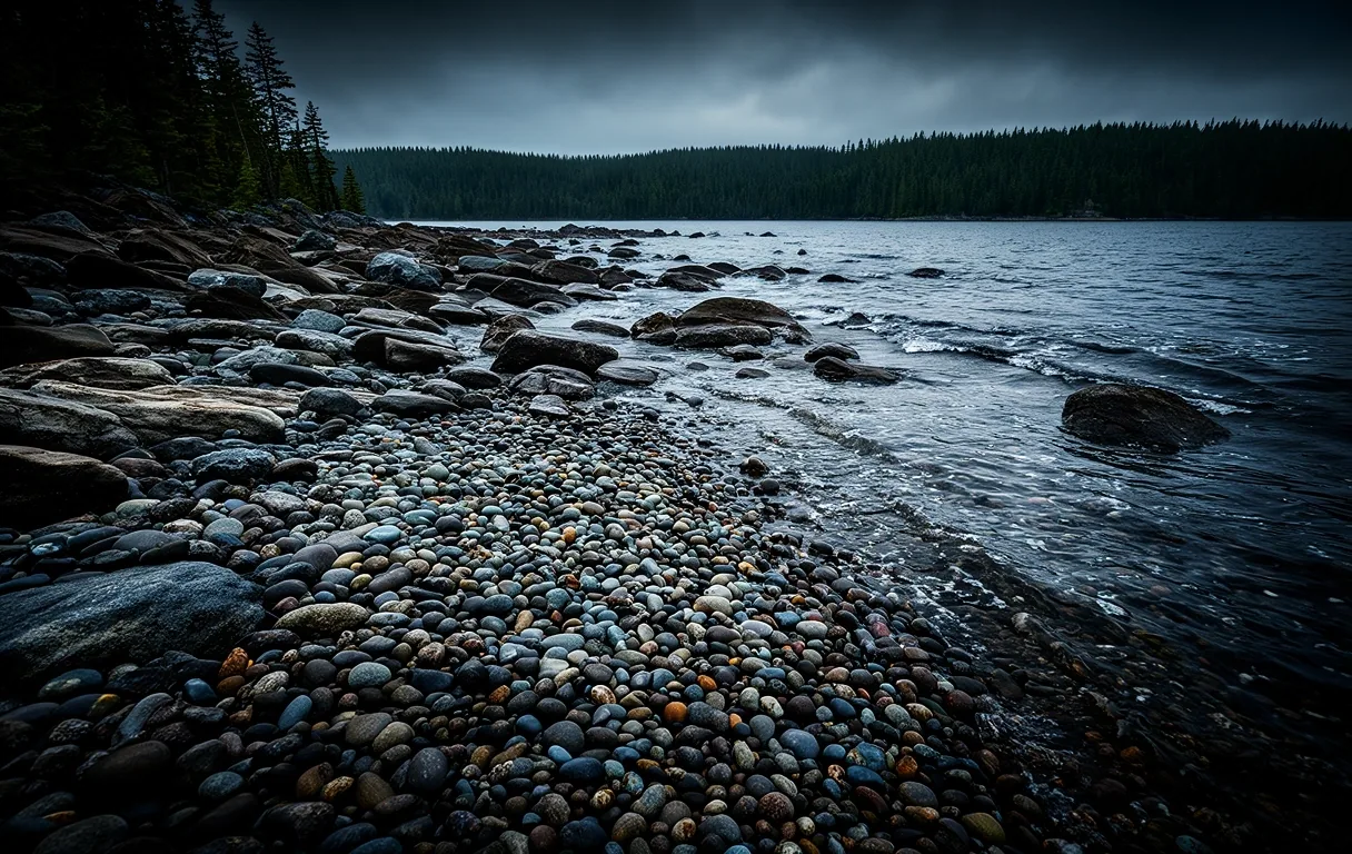 Canadian shoreline
