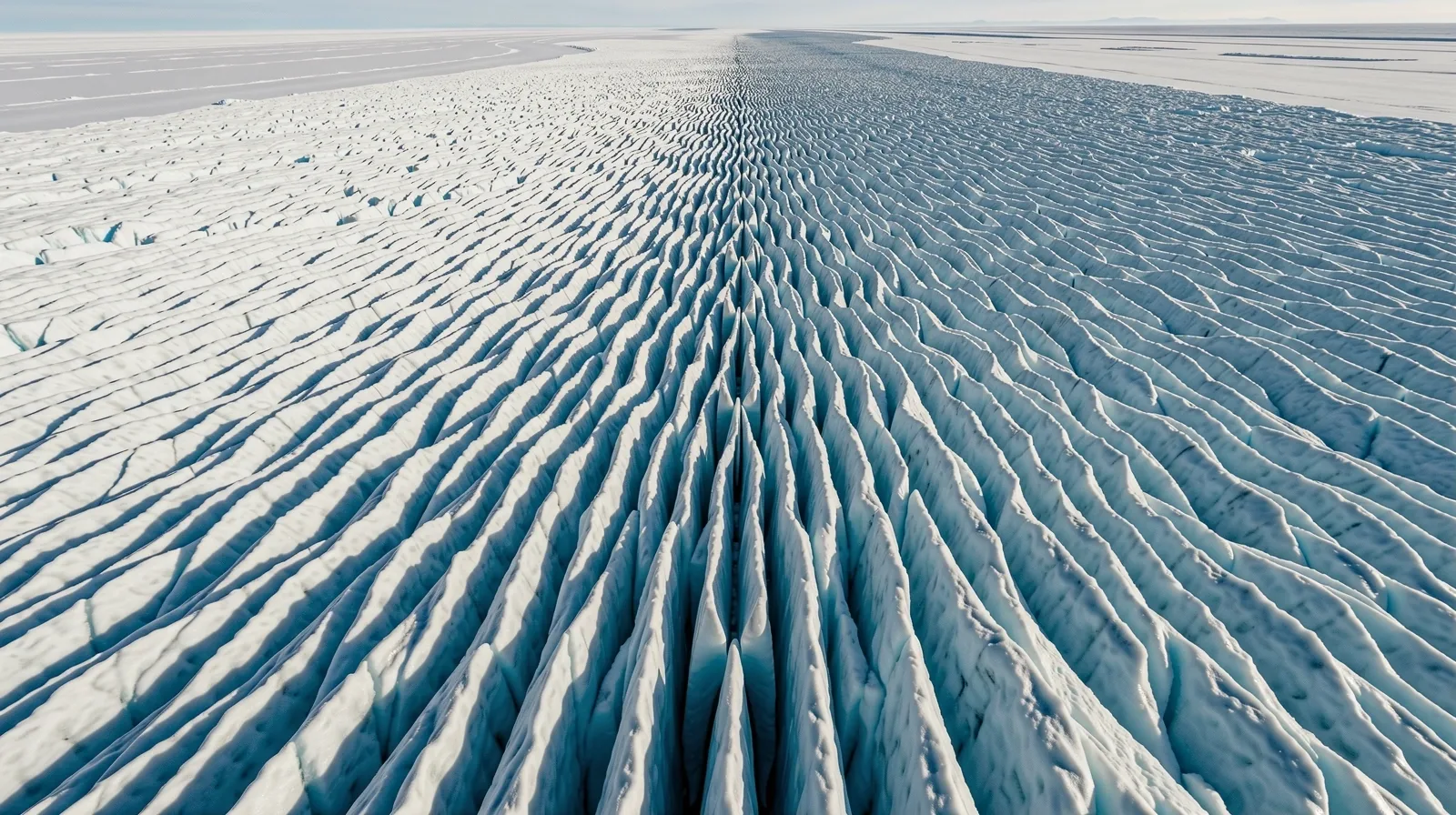 High-altitude glacial survey