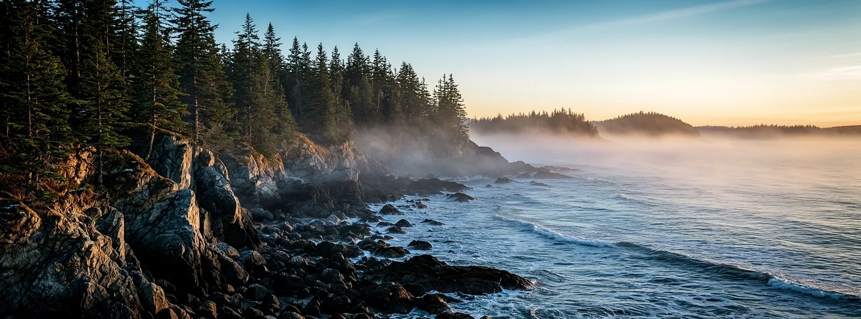 Boreal shoreline geography